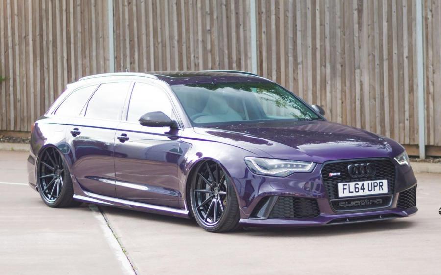 Audi RS6 Avant by Prestige Wheel Center on ADV.1 Wheels (ADV10TSSL) '2015